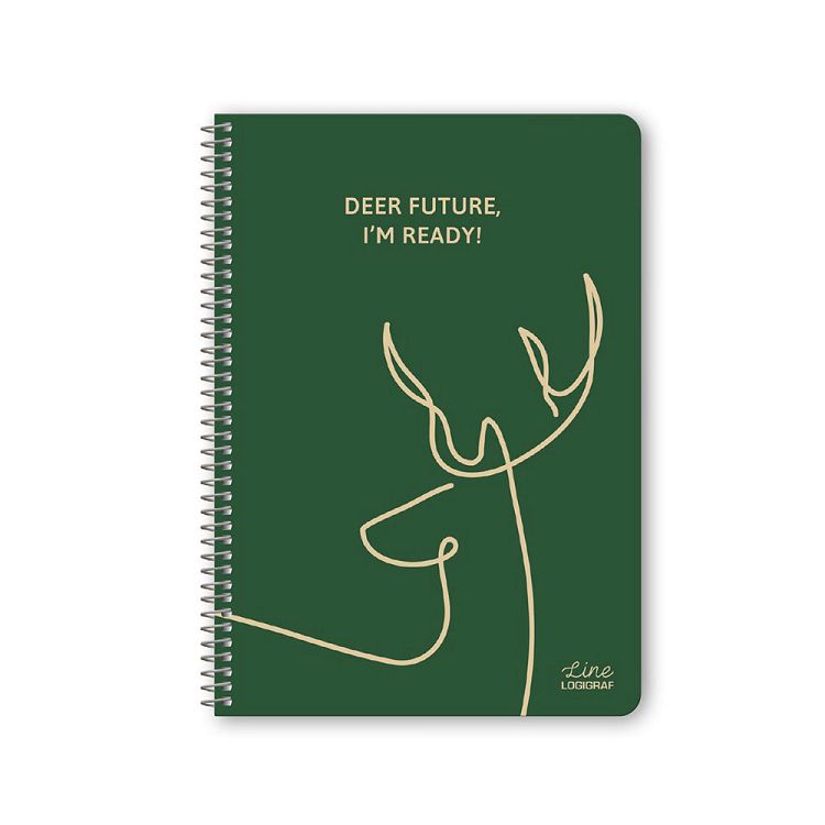 LINE Wirelock Notebook B5/17Χ25