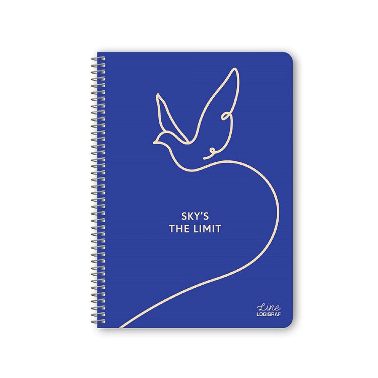 LINE Wirelock Notebook B5/17Χ25