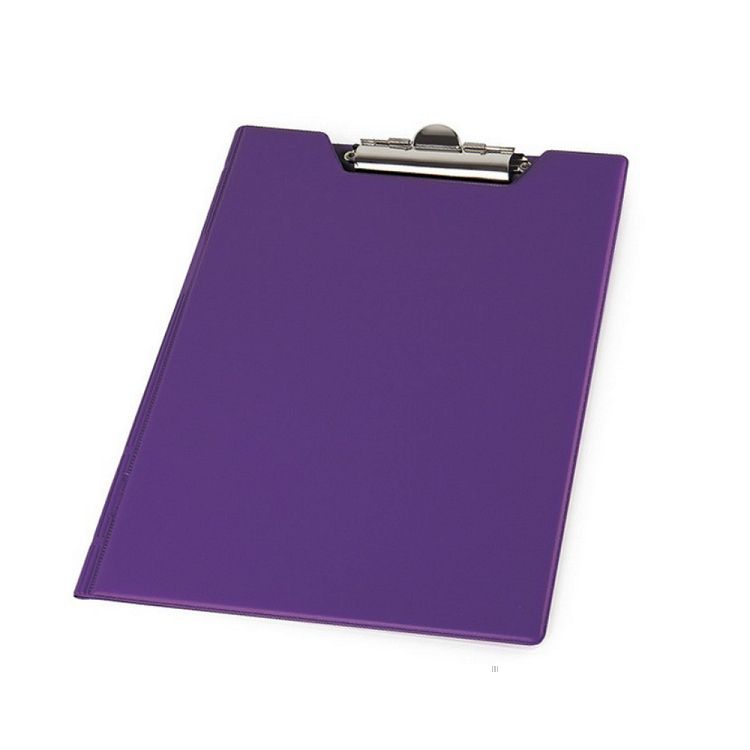 Dossier with Clip A4, purple