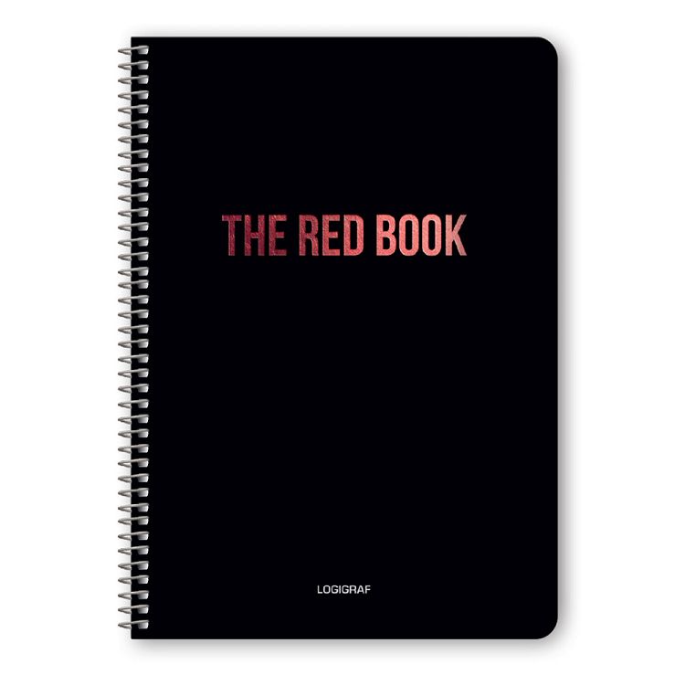 THE COLOR BOOK Wirelock Notebook B5/17Χ25 4 Subjects 120 Sheets 6pcs