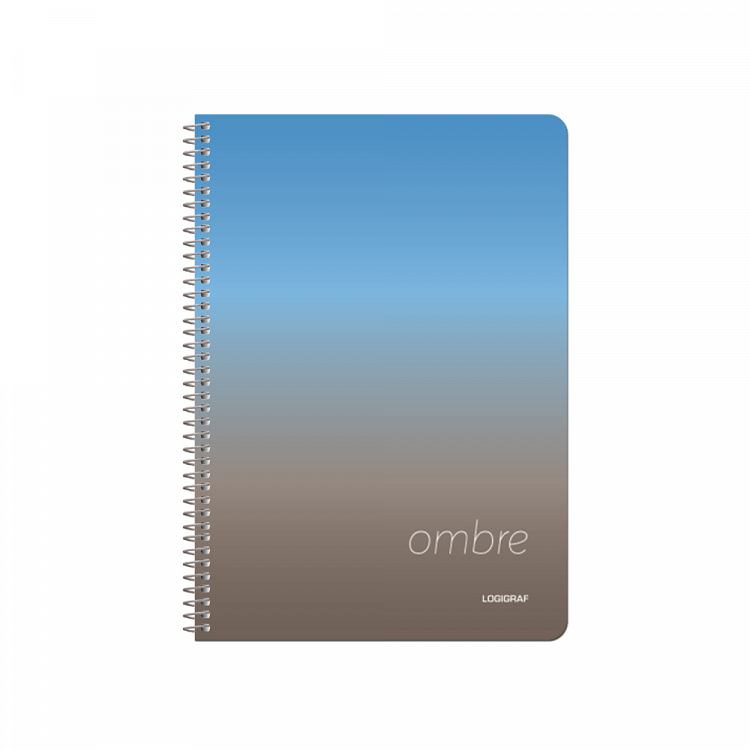 OMBRE Τετράδιο Σπιράλ Wirelock B5/17Χ25 4Θ 90Φ 120τμχ