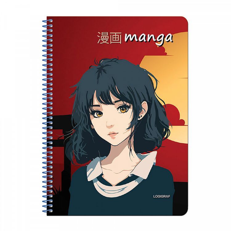 MANGA Wirelock Notebook Α4/21Χ29