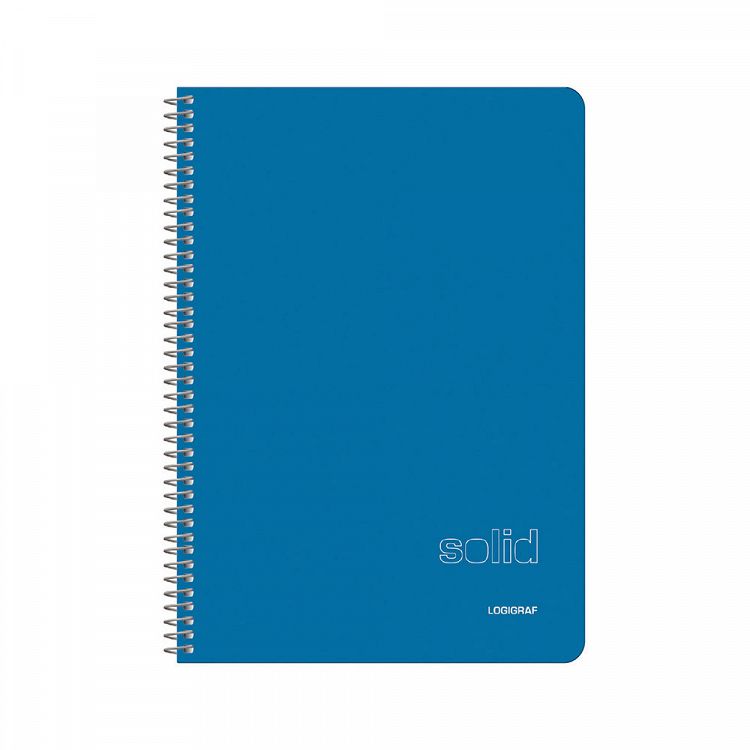 SOLID Τετράδιο Σπιράλ Wirelock B5/17Χ25
