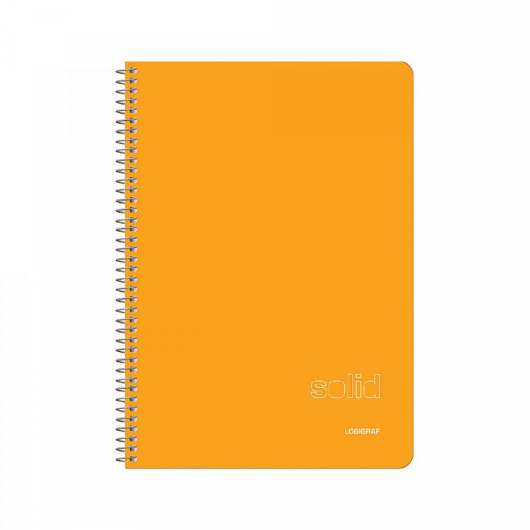 SOLID Τετράδιο Σπιράλ Wirelock B5/17Χ25