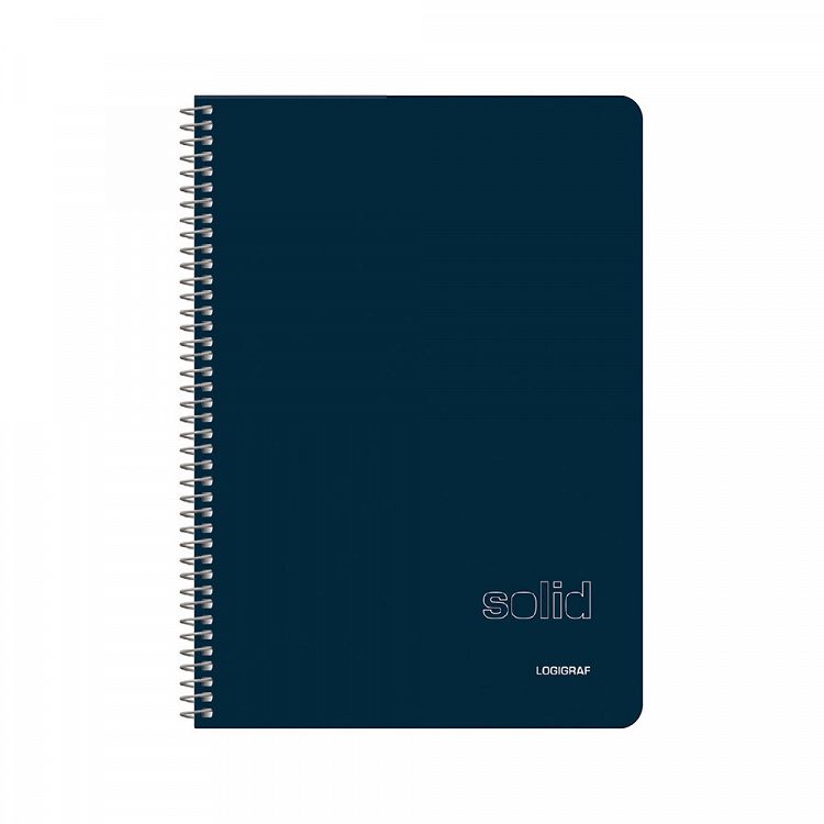 SOLID Τετράδιο Σπιράλ Wirelock B5/17Χ25