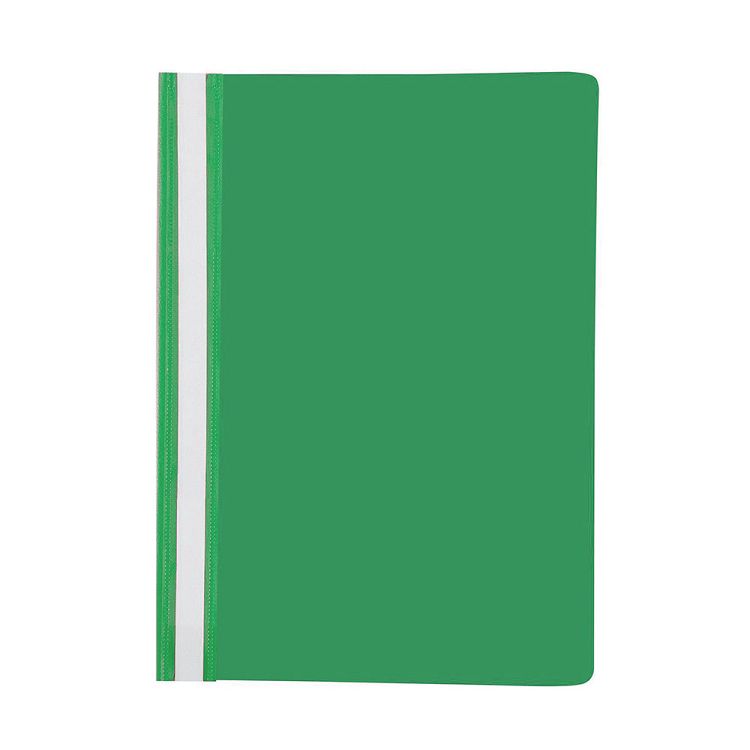 BASIC Ντοσιέ Έλασμα Α4, ΡΡ, συσκευασία 12τμχ, σε 8 χρώματα - Πράσινο