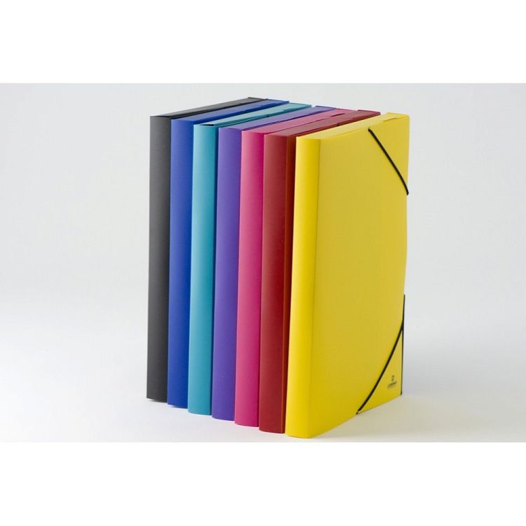 BASIC Kουτί Λάστιχο, PP, 25X35, 3εκ, σε 7 χρώματα - Φουξ