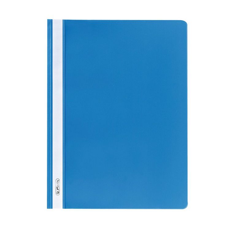 HERLITZ Flat File A4 PP Light Blue - 10pcs Package