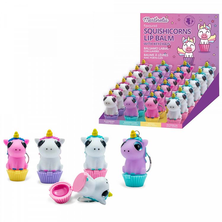 UNICORN SQUISSCORNS Lip Balm 2gr, in 4 Flavors