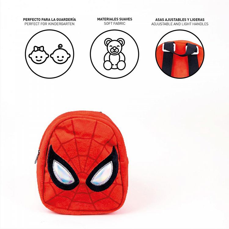 Plush Kindergarten Backpack 22cm MARVEL SPIDERMAN