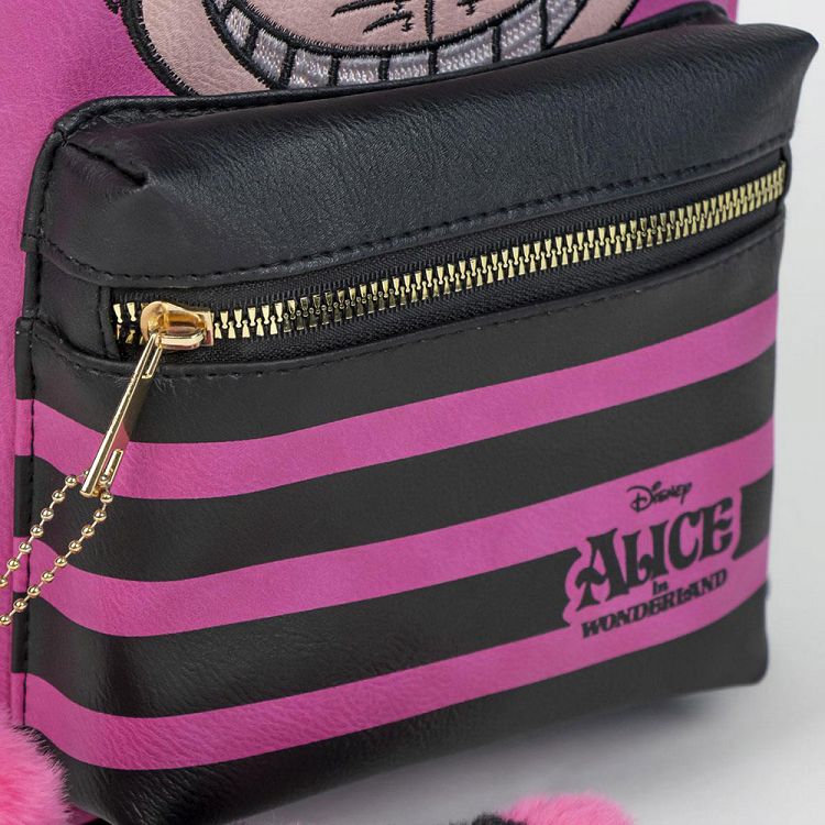 Premium Faux-leather Backpack 28cm DISNEY Alice in Wonderland