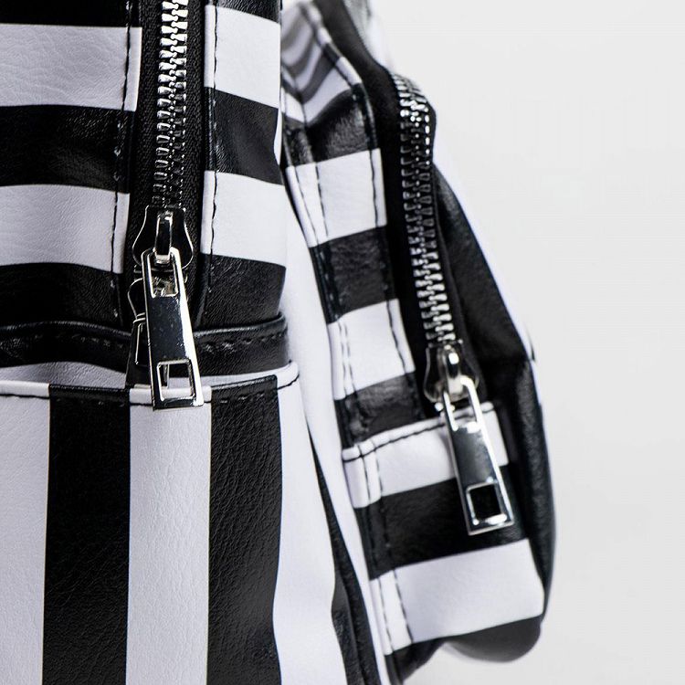 Premium Faux-leather Backpack 25cm BEETLEJUICE