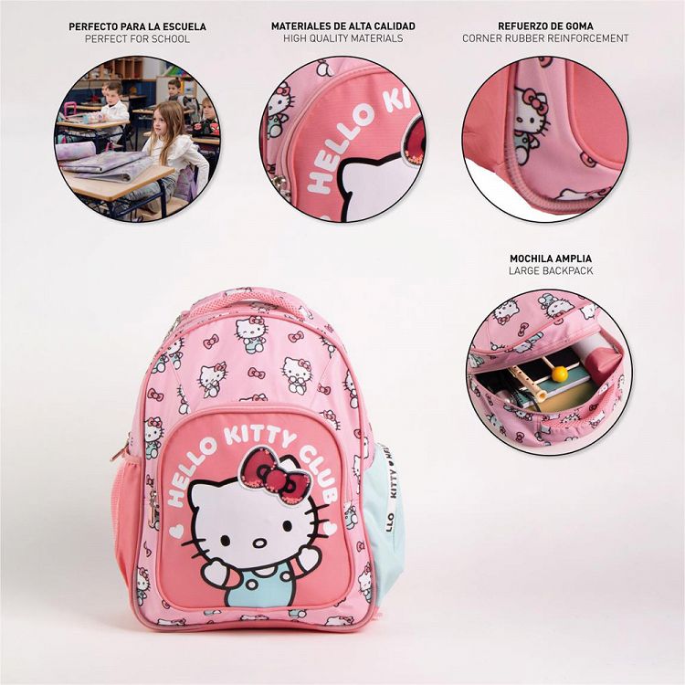 School Backpack 42cm HELLO KITTY