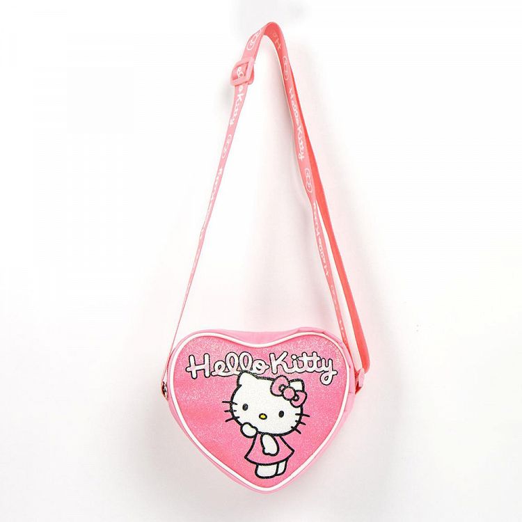 Display with 12 Shoulder Bags 13cm HELLO KITTY