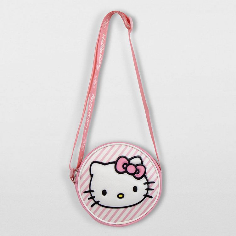 Display with 12 Shoulder Bags 13cm HELLO KITTY