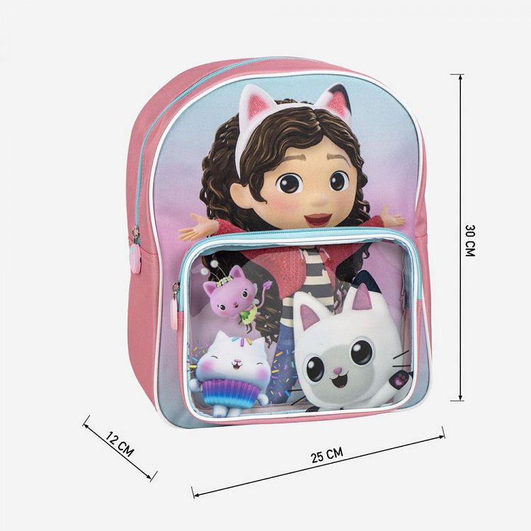 Childrens Backpack 30cm with Pocket GABBY´S DOLLHOUSE