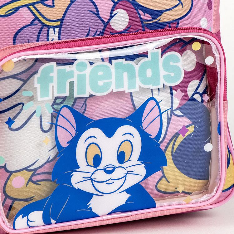 Childrens Backpack 30cm with Pocket Friends DISNEY Minnie Mouse