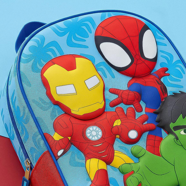 3D Τσάντα Πλάτης 30εκ Νηπιαγωγείου MARVEL Spidey