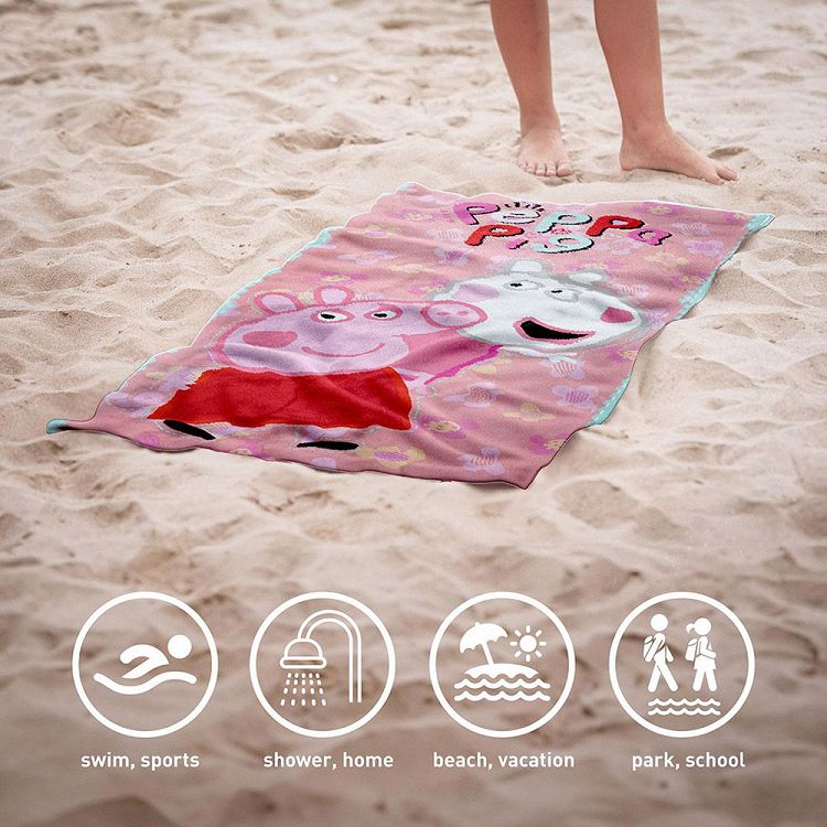 Microfiber Polyester Towel 70Χ140cm PEPPA PIG