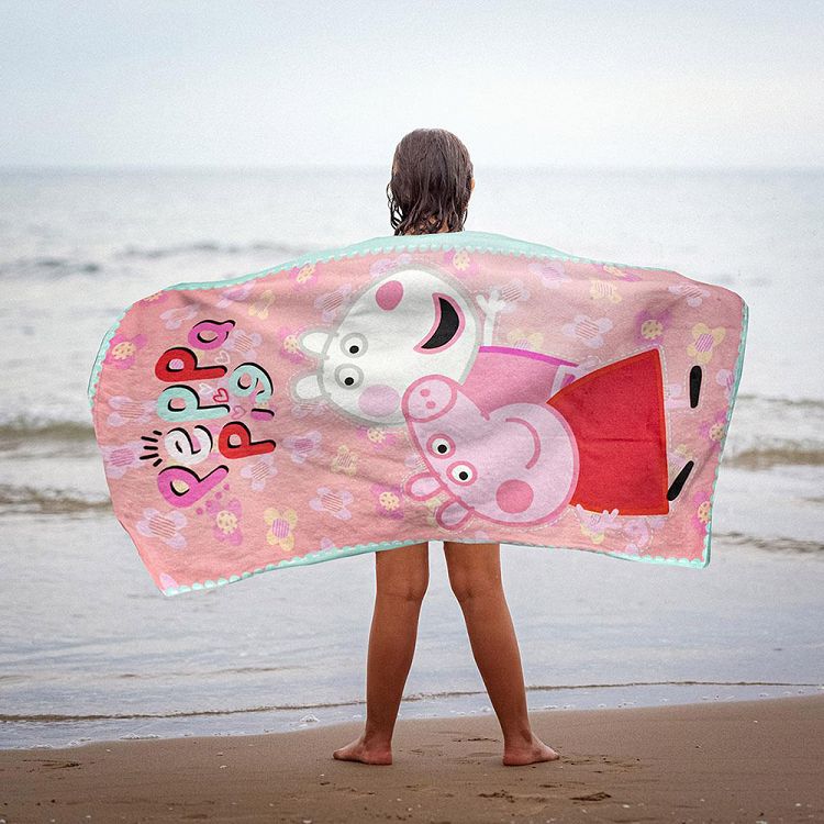 Microfiber Polyester Towel 70Χ140cm PEPPA PIG