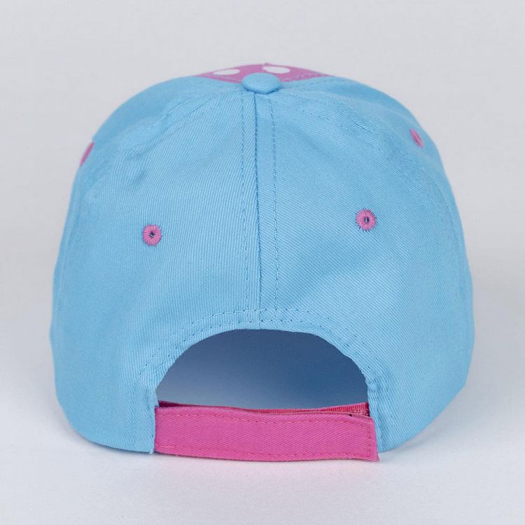 Kids Cap 53cm [4-8y] DISNEY Minnie Mouse with Light blue Peak