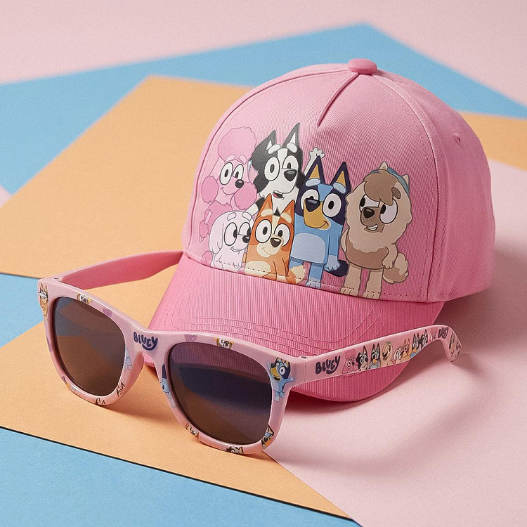 Set Kids Cap Μ [6/9y] & Sunglasses BLUEY