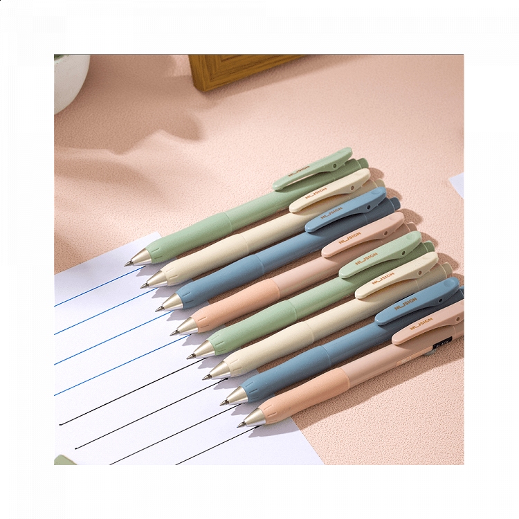 Gel Pen 0.5mm DELI NUSIGN Blue (Pack of 12pcs)