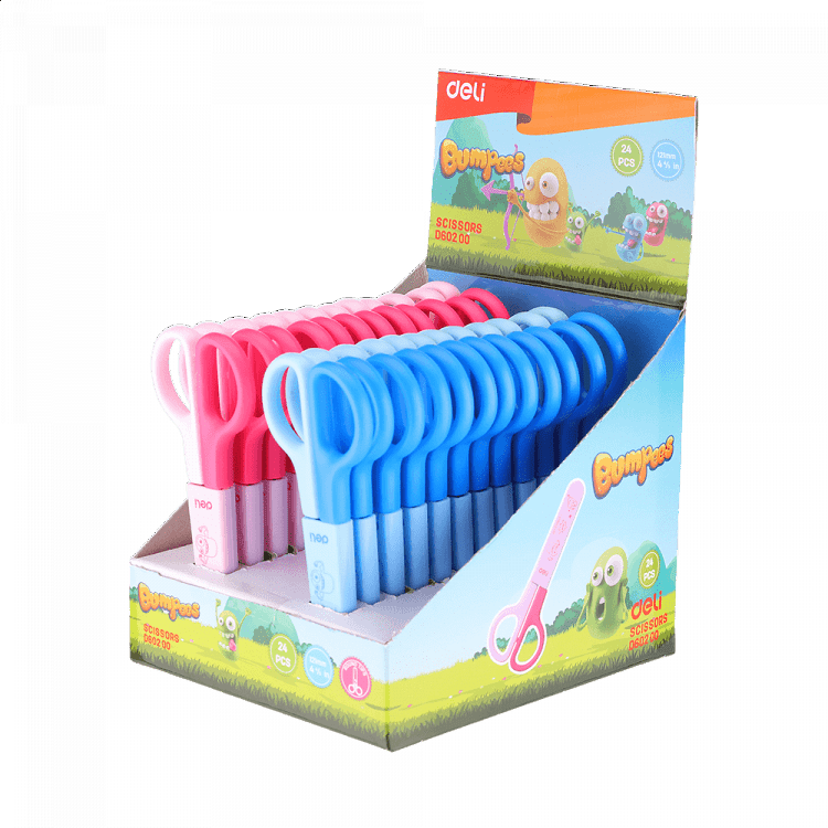 DELI 24pcs Display with scissors