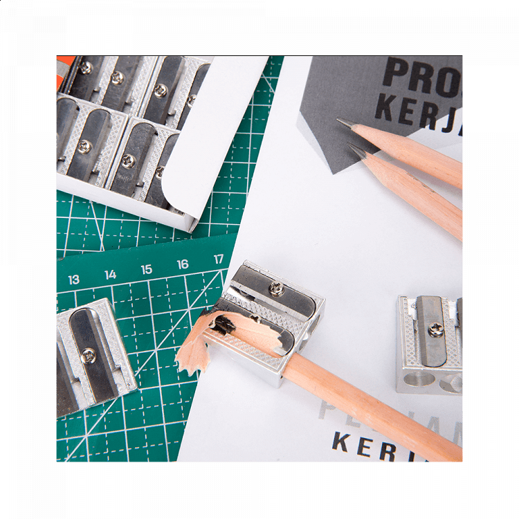 Double Metallic Scraper Φ8-12mm DELI, pack of 12pcs