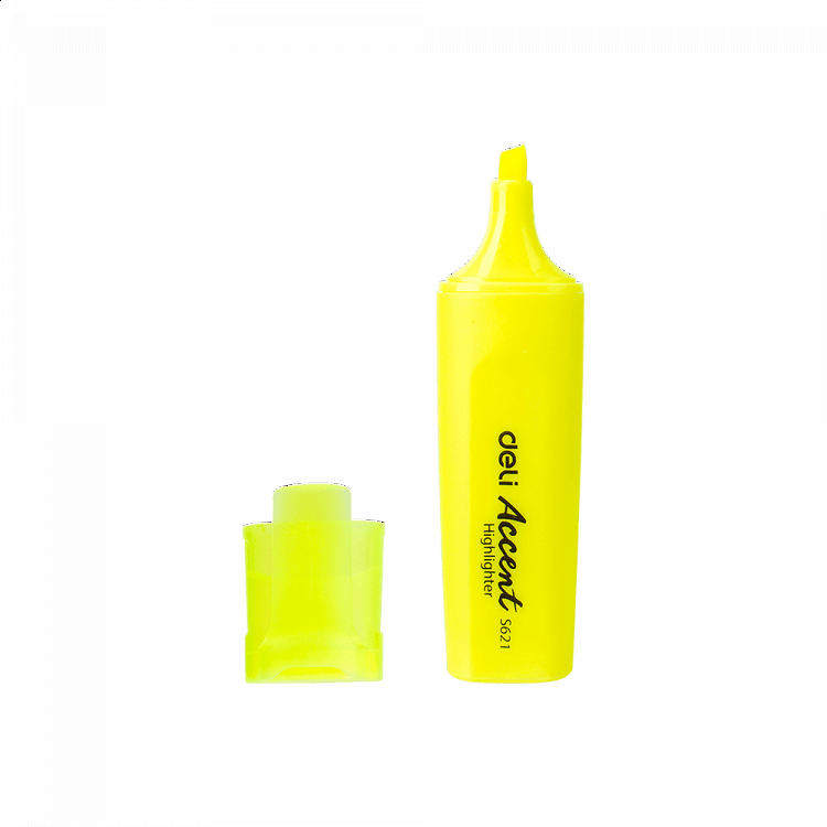 Underline Marker 1-5mm Chisel DELI ACCENT Yellow (Pack 10pcs)