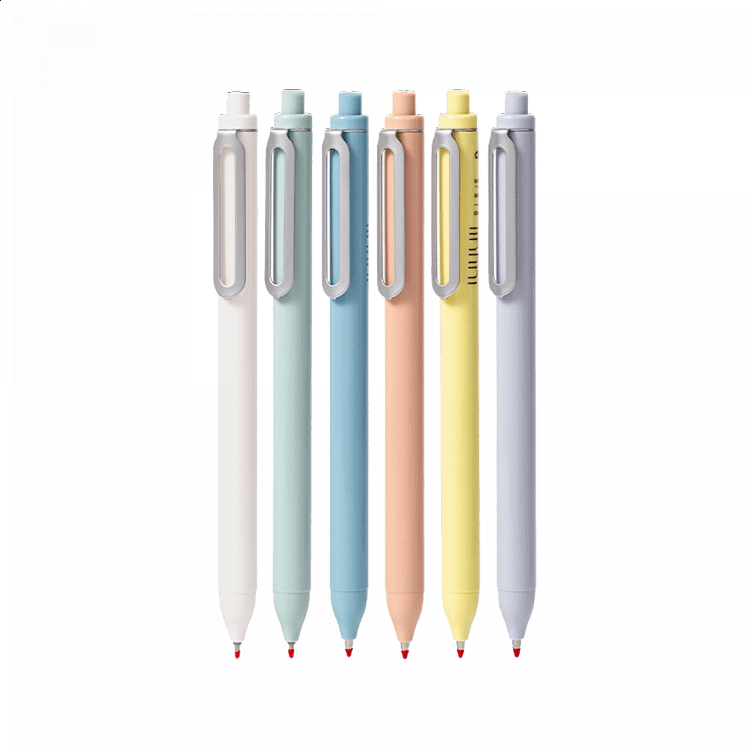 Gel Pen 0.5mm DELI Blue (Pack of 12pcs)