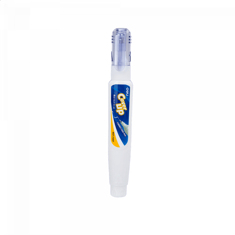 Διορθωτικά Στυλό 8ml DELI COVER-UP, Σταντ με 12τμχ