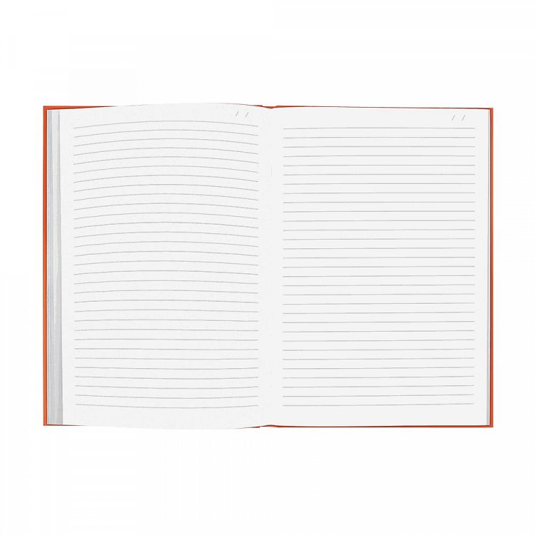 CDA COLORMAT-X Σημειωματάριο Ριγέ A5/15X21 120 φύλλα Πορτοκαλί