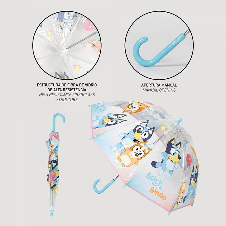 Umbrella Bubble 45cm Φ71cm BLUEY