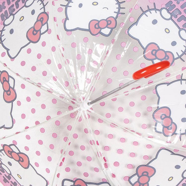 Ομπρέλα Φούσκα PVC 45εκ με άνοιγμα 71εκ HELLO KITTY