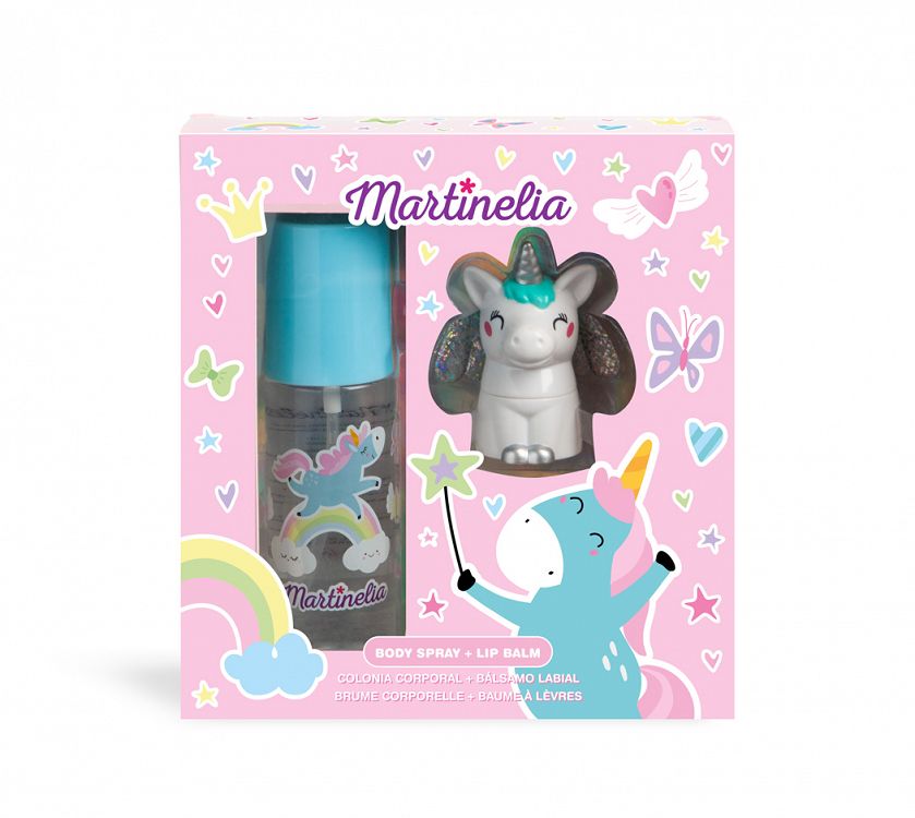 Set Body Mist 85ml & Lip balm 2,8gr UNICORN SWEET DREAMS in 3 flavours