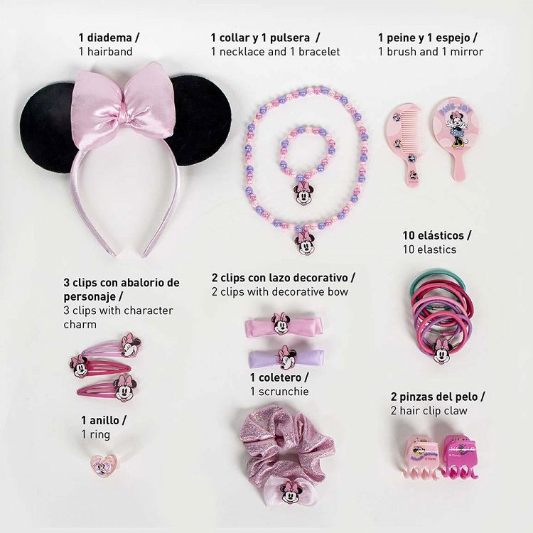 Σετ Ομορφιάς 24 τεμαχίων DISNEY Minnie Mouse