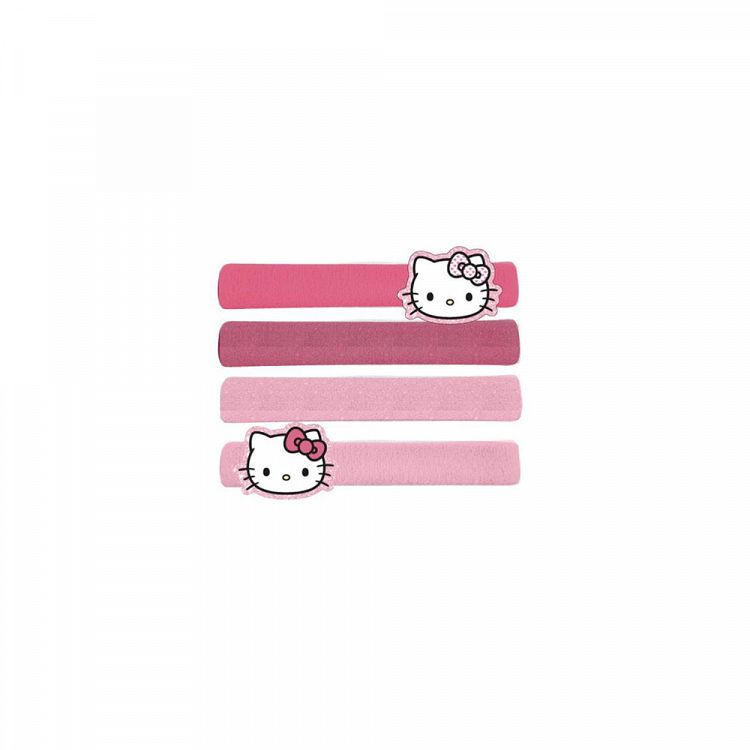 Αξεσουάρ για τα Μαλλιά Λαστιχάκια 4τμχ HELLO KITTY