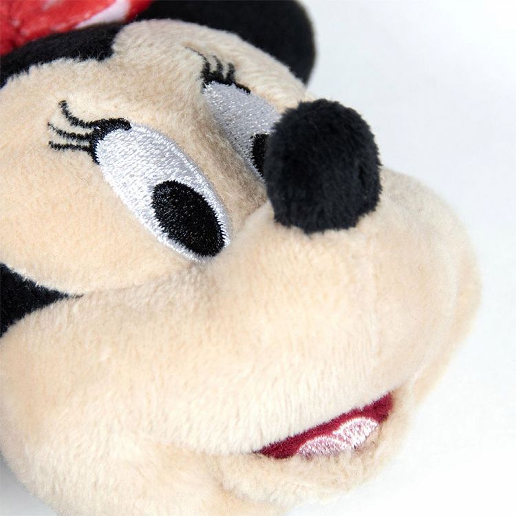 Keyring with Soft Toy 10cm/4in DISNEY Minnie Mouse
