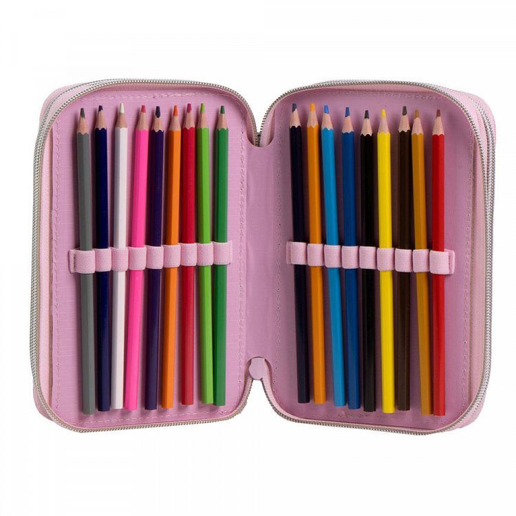 Triple Rectangular Pencil Case HELLO KITTY