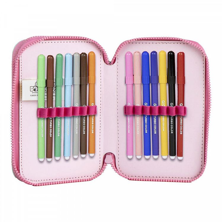 Double Pencil Case with Accessories GABBY´S DOLLHOUSE