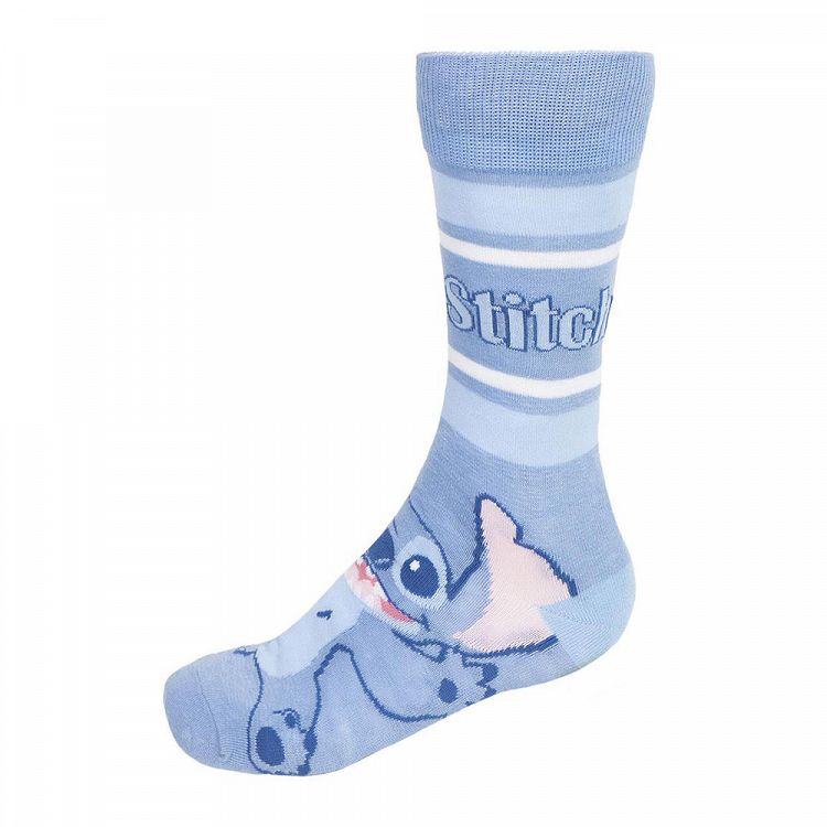 Mixed Cotton Socks DISNEY Lilo & Stitch One Size 36/43 (3-pairs)