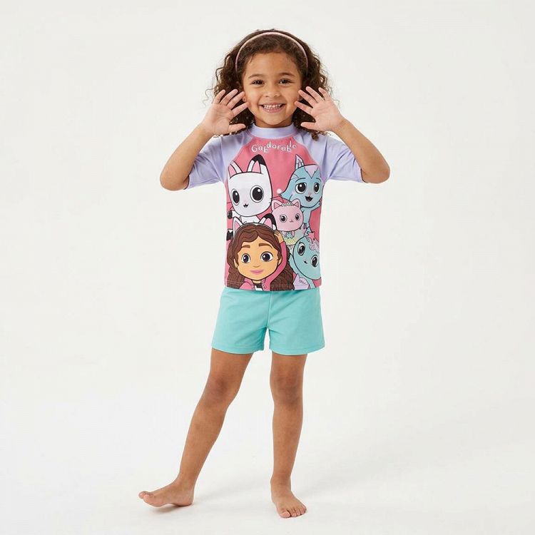 Παιδικό T-Shirt Θαλάσσης (Μπάνιου) GABBY´S DOLLHOUSE