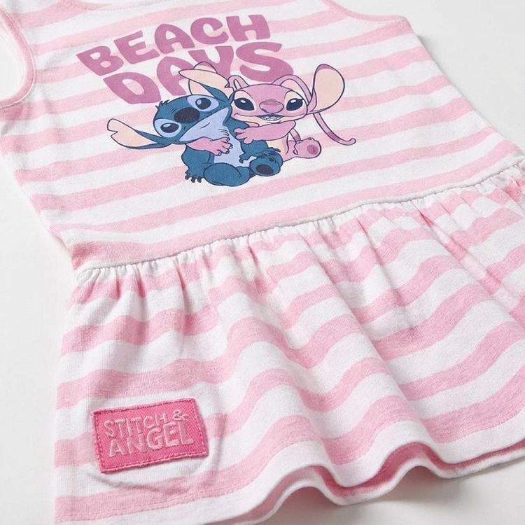 Παιδικό Αμάνικο Φόρεμα 100% Βαμβακερό DISNEY Stitch