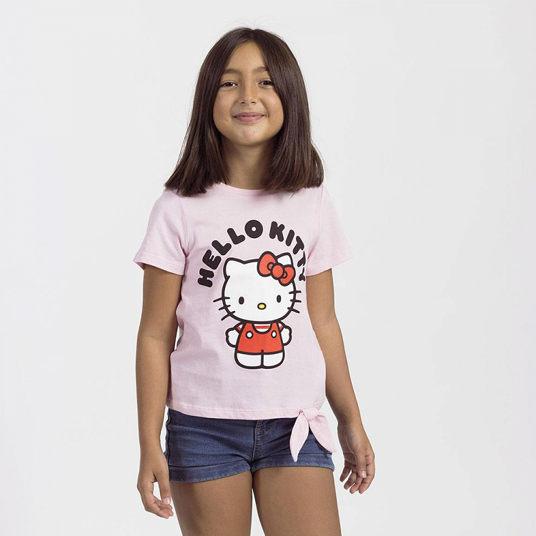 T-Shirt HELLO KITTY 4-10 Ετών Συσκ. 6 Τεμ.