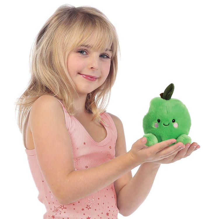 PALM PALS Jolly Green Apple Soft Toy 13cm/5in