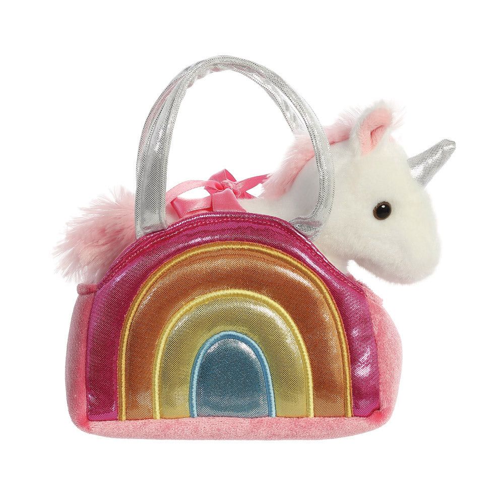 FANCY PALS Over the Rainbow Unicorn Soft Toy 20cm