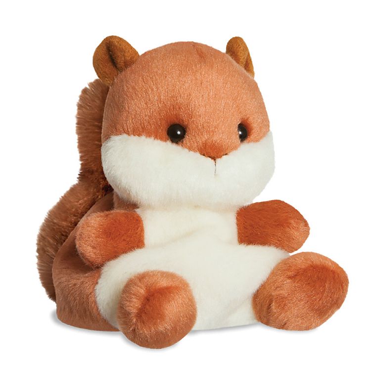 PALM PALS Nibbles Squirrel Soft Toy 13cm/5in