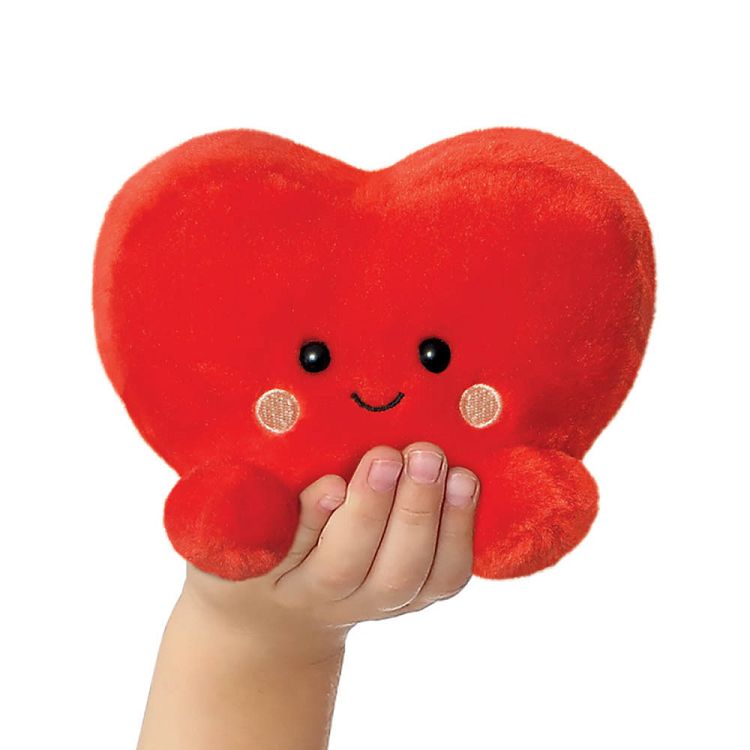 PALM PALS Amore Heart Soft Toy 13cm/5in