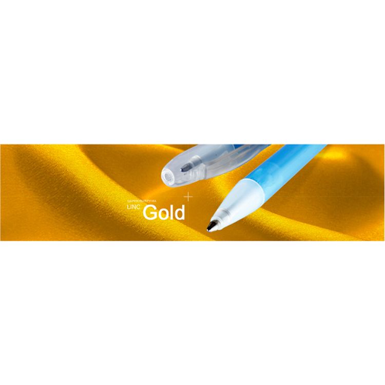 Ball pen LINC GOLD/μπλε, κουτί 50τμχ